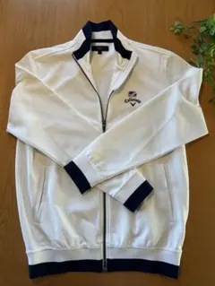 Callaway ホワイト ジップアップジャケット