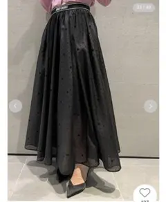 リリーブラウン　LILY BROWNMARY QUANTデイジードットスカート