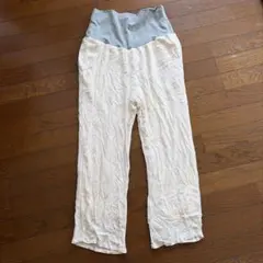 マタニティパンツ パンツ アイボリーのサムネイル