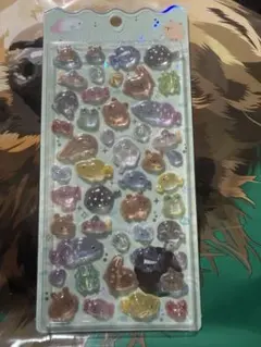 レア✨水族館限定　ボンボンドロップシール　淡水、水辺の生き物