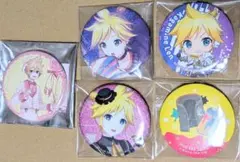 鏡音レン プロセカ 桜ミク ロフト セガラッキーくじ 缶バッジセット