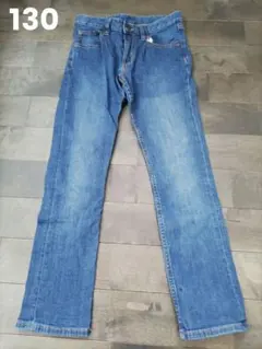 【ジーユー】130㌢☆スキニージーンズ