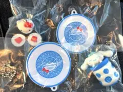 サンリオ　お寿司キーチェーン　シナモロール　ハローキティ
