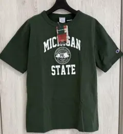 新品 Dubble Works ヘビーウェイト丸胴プリントTシャツ グリーン M 