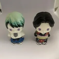 鬼滅の刃　ぱぺマス　愈史郎　珠代　セット　ソフビ
