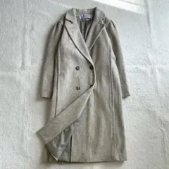 vintage ロングコート USA製 ダブルチェスターコート クリーニング済み