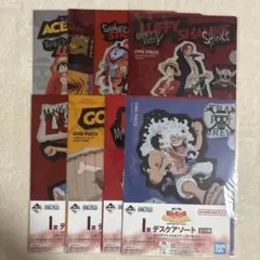 ワンピース　一番くじ　I賞　クリアファイル&ステッカー