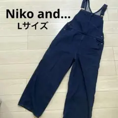 ニコアンド オーバーオール サロペット デニム
