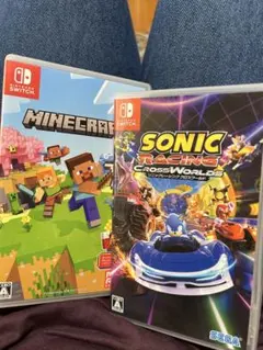 Switchソフト2本 マイクラ ソニック 動作品のサムネイル