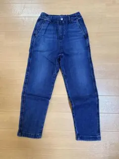 ユニクロ ウルトラストレッチデニムワイドパンツ 130cm