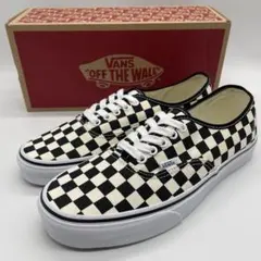 【新品】 27cm US9 VANS AUTHENTIC チェッカー US企画 新品】 27cm US9 VANS AUTHENTIC チェッカー US企画 - メルカリ