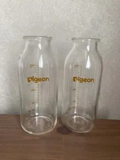 ピジョン　母乳実感　病産院用哺乳瓶　直付け　新生児　2本セット