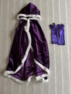 アナ雪　白雪姫　プリンセス　ケープ　フード付きマント　ハロウィン　コスプレ　子供