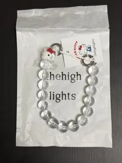 thehighlights ザハイライツ キティ バブルストラップ クリア　新品