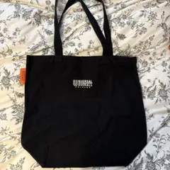 UNIVERSAL OVERALL ブラックトートバッグ