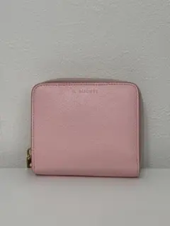 最終値下げ⭐︎IL BISONTE コンパクトウォレット　ピンク　イルビゾンテ