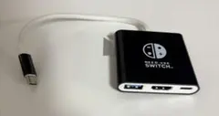 Switch ドック ケーブル テレビ出力 3in1 変換アダプター HDMI