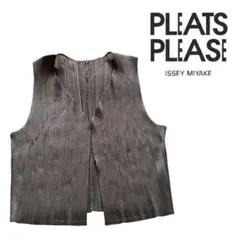 ★美品★ ISSEY MIYAKE PLEATS PLEASE ジレ ベスト 2026年最新】PLEATS PLEASE レディース ベスト・ジレ・ビスチェの人気