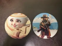 イタリアンブレインロケット缶バッジ×2