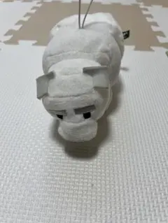 ホワイト ヒポポタマス ぬいぐるみ 約12cm
