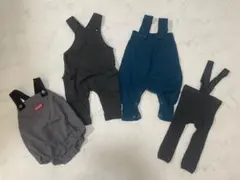 ベビーロンパース・ボトムス　70cm 4枚セット
