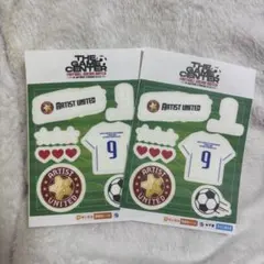 ゲーセンサッカー M!LK 山中柔太朗 ユニフォームチャーム フェイス