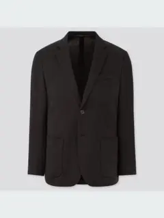 UNIQLO コンフォートジャケット メンズ　ブラックのサムネイル