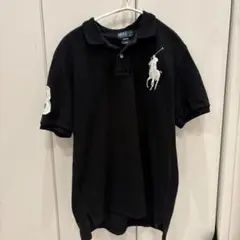 黒いポロシャツ キッズLサイズ
