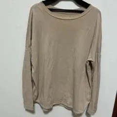 anyfam ベージュ 長袖Tシャツのサムネイル
