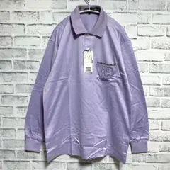 未使用品【DAKS】ダックス　日本製　コットン　ゴルフ　メンズ　長袖シャツ　Mのサムネイル