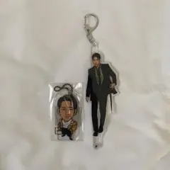 陣 フォトプロップスキーホルダー クリアチャーム