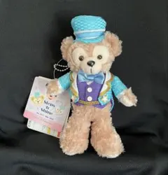 ディズニーシー　『ダッフィー』　ぬいぐるみバッジ　タグ付　限定コスチューム