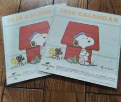 スヌーピー卓上カレンダー　匿名発送