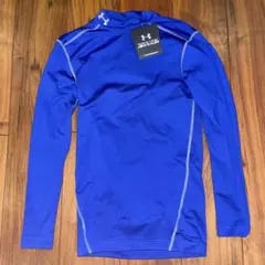 アンダーアーマー　コールドギア　Mサイズ　ブルー　インナーシャツ　長袖　MD