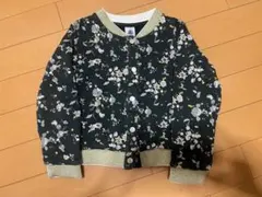 プチバトー　5ans 110cm 花柄　ブルゾン