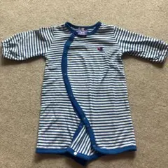 Champion ストライプ　ロンパース 60-70