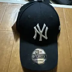 #️⃣NewEra 9FORTY 黒キャップ　#️⃣ MLBロゴ付き