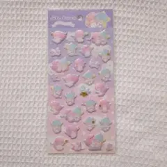 リトルツインスターズ キキララ ぷくっとシール サンリオ ステッカー