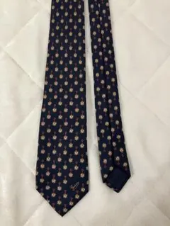 グッチ GUCCI ネクタイ ロゴ 星 オーナメント ネイビー 紺 スーツ 制服