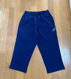 asics ネイビー ジャージパンツ Mサイズ