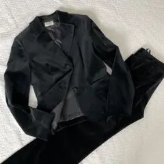 Aylesbury　アリスバーリー　ベロア　セットアップ　上下セット　黒　9号