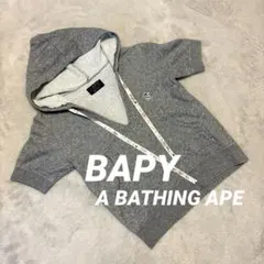 【 レア！】BAPY べピー A BATHING APE 半袖パーカー y2kのサムネイル