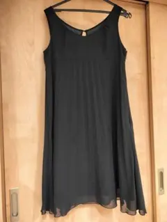 AlphabetClub　ノースリーブ 黒 フレアワンピース　しまむらボレロ付きのサムネイル