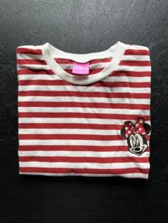 Disney／ミニーマウスノースリーブTシャツ(120)