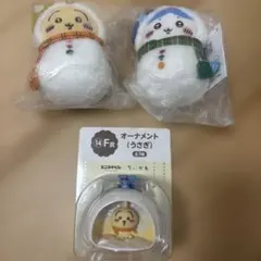 ちいかわ エニマイくじ マスコット ハチワレ＆うさぎ オーナメント