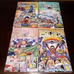 初版・シュリンク付き・帯付き ONEPIECE 107巻 ~ 111巻 - メルカリ