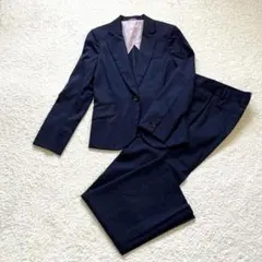 P.S.FA ブリリアント パンツスーツ セットアップ 濃紺 11AR