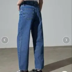 Levi's Premium Baggy Dad ストレートデニム W24のサムネイル