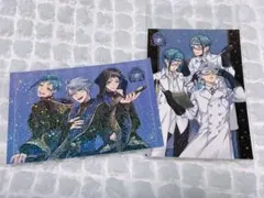 ツイステ オクタヴィネル ポストカード アズール  ジェイド  フロイド