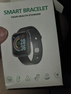 スマートブレスレット ピンク 本体